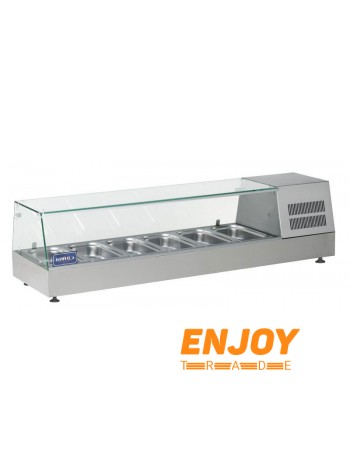 Вітрина холодильна (суші кейс) Кий-В ВХН-6-1400