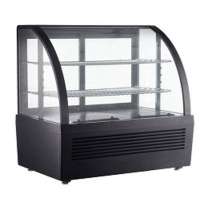 Холодильная витрина Hurakan HKN-LPD100B черная