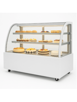 Витрина холодильная Hurakan HKN-LPD150 white