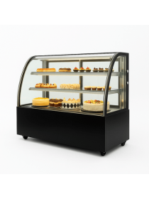 Вітрина холодильна Hurakan HKN-LPD150 black