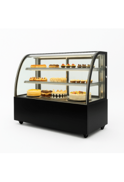 Вітрина холодильна Hurakan HKN-LPD210 black