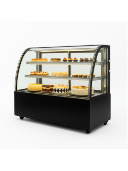 Витрина холодильная Hurakan HKN-LPD150 black