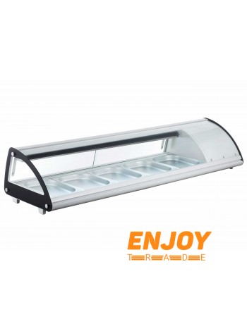 Витрина для суши GoodFood RTS103L белая