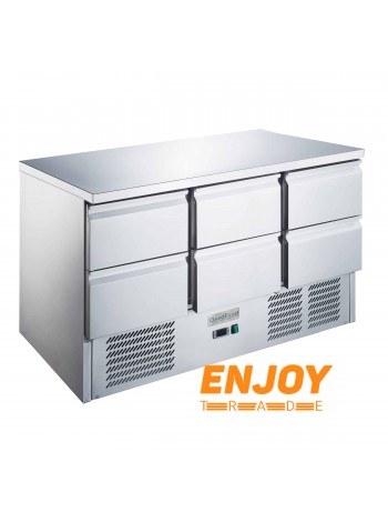 Стіл холодильний з висувними шухлядами GoodFood S903Top-6D