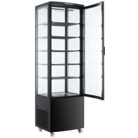 Вітрина холодильна Hurakan HKN-UPD278B чорна