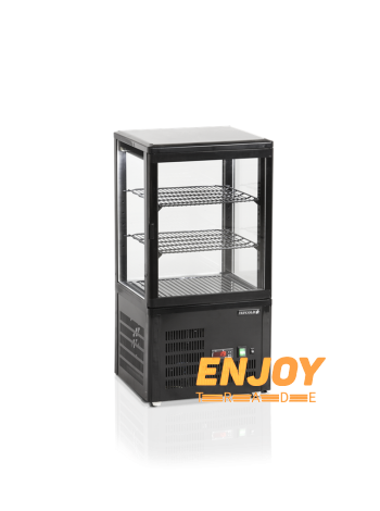 Вітрина холодильна кондитерська Tefcold UPD60 чорна