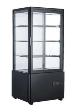 Холодильная витрина Hurakan HKN-UPD78B черная