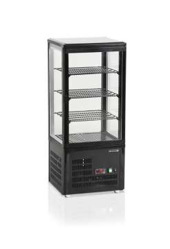 Витрина холодильная кондитерская Tefcold UPD80 чорная