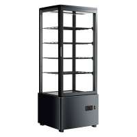 Холодильная витрина Hurakan HKN-UPD98B черная
