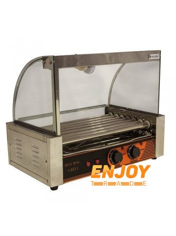 Роликовый гриль со стеклом Rauder JRG-07G
