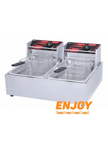 Фритюрница двойная Hurakan HKN-FR66L