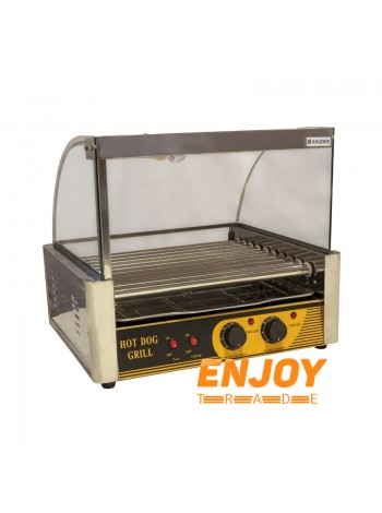 Роликовий гриль зі склом Rauder JRG-10GD