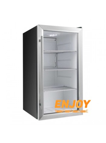 Холодильник барний зі скляними дверима Gastrorag BC-88