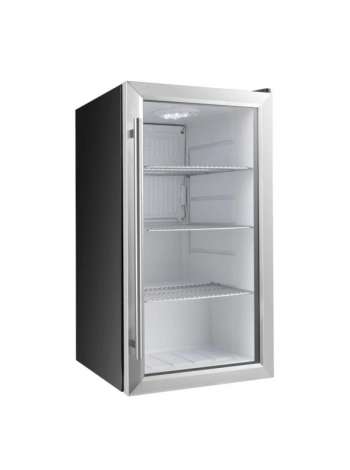 Холодильник барний зі скляними дверима Gastrorag BC-88