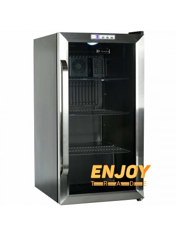 Холодильник барний зі скляними дверима Gemlux GL-BC88WD