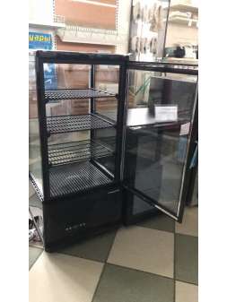 Холодильник витрина для напитков Frosty FL-78 черная