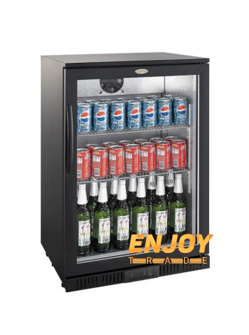Холодильник барний зі склянима дверима Ewt Inox LG128