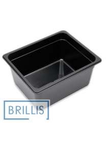 Гастроємність Brillis GN 1/2-150 чорний полікарбонат