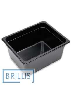 Гастроемкость Brillis GN 1/2-150 черный поликарбонат Гастроемкость Brillis GN 1/2-150 черный поликарбонат