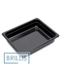Гастроємність Brillis GN 1/2-65 чорний полікарбонат