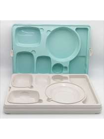 Термоподнос на 6 отделений с замком