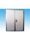 Дверь для холодильной камеры двухстворчатая распашная 1700х2200 Стандарт ППУ-80