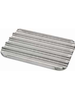 Противень багетный перфорированный 600х400 с 5 волнами Противень багетный перфорированный 600х400 с 5 волнами