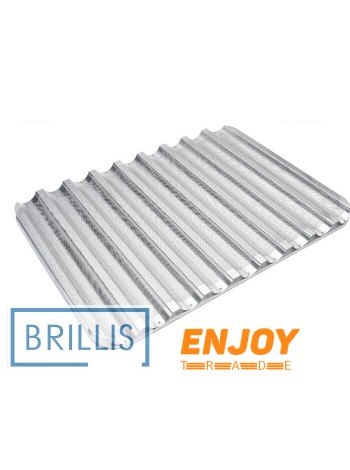 Деко багетне перфороване Brillis 800х600 мм. 9 жолобів