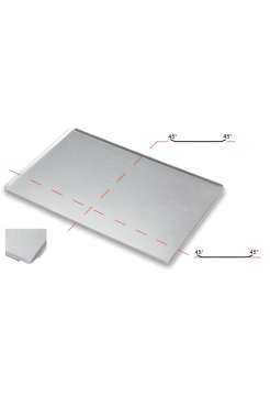 Противень 600х400х10 мм. 4 борта под углом 45 градусов. Срезанные углы