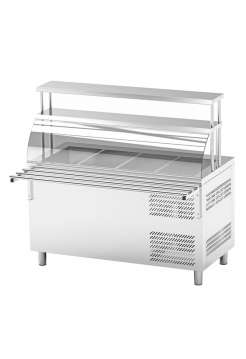 Мармит первых и вторых блюд Orest на 4 гастроемкости GN 1/1