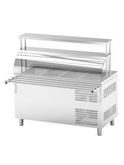 Марміт перших та других страв Orest на 4 гастроємності GN 1/1 Марміт перших та других страв Orest на 4 гастроємності GN 1/1