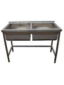 Ванна мийна 2-х секційна 1200х600х850