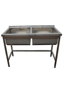 Ванна мийна 2-х секційна 1200х600х850