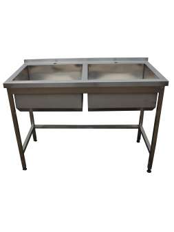 Ванна мийна 2-х секційна 1200х600х850 Ванна мийна 2-х секційна 1200х600х850