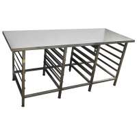 Подставка под пароконвектомат 1500х1000х850 мм