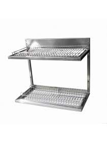 Полиця-сушка 2-х рівнева 600х325х510