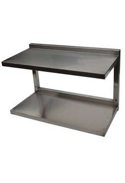 Полка навесная 2-х уровневая 600х300х350