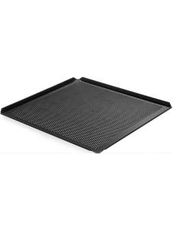 Противень перфорированный 600х400х10 мм. с тефлоновым покрытием 4 борта под углом 45 градусов Противень перфорированный 600х400х10 мм. с тефлоновым покрытием 4 борта под углом 45 градусов