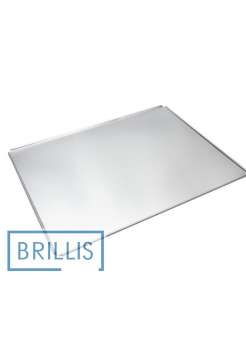 Противень Brillis 800х600х10 мм. 4 борта под углом 45 градусов