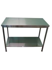 Стол производственный из нержавеющей стали 1000х600х850