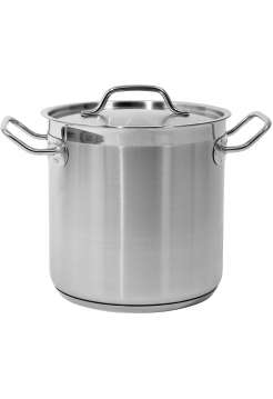 Кастрюля высокая с крышкой Yato YG-02