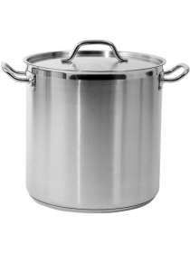 Кастрюля высокая с крышкой Yato YG-06