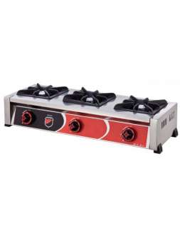 Газова плита трьохконфорочна Silver 2902 Газова плита трьохконфорочна Silver 2902