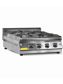 Плита газовая профессиональная Pimak 70MX-4S с газовым контроллером Плита газовая профессиональная Pimak 70MX-4S с газовым контроллером