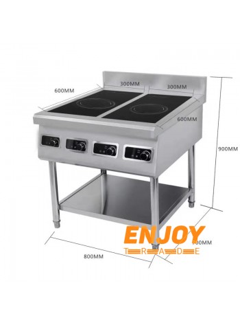 Профессиональная индукционная плита напольная Ewt Inox AMTCD401N