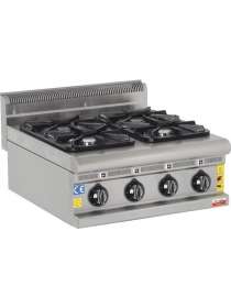 Промислова газова плита настільна Viber GO 663