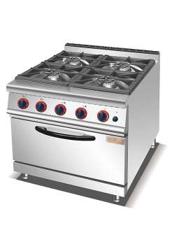 Плита газова з електричною духовкою GoodFood GP4AFLNG