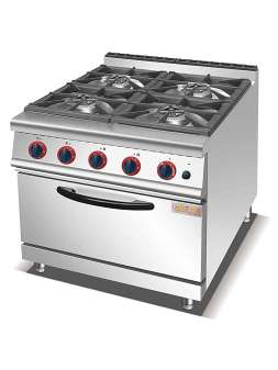Плита газова з електричною духовкою GoodFood GP4AFLNG