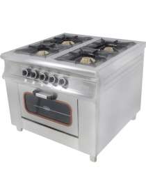 Газова плита професійна Pimak MO15-4