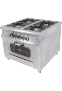 Газова плита професійна Pimak MO15-4 з газовим контроллером